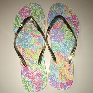 Lilly Pulitzer Flip Flops